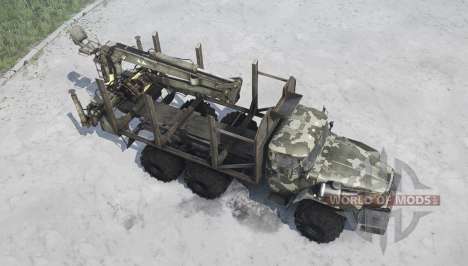 Ural 4320 for Spintires MudRunner