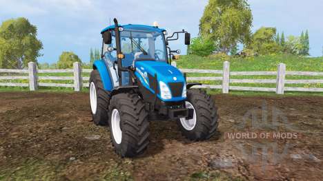 New Holland T4.115 matte color for Farming Simulator 2015