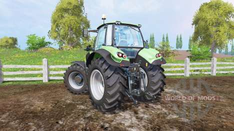 Deutz-Fahr Agrotron 7250 TTV front loader for Farming Simulator 2015
