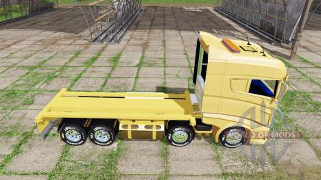 Scania R1000 container truck for Farming Simulator 2017