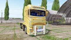 Scania R1000 container truck for Farming Simulator 2017