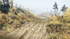 Abandoned road for MudRunner