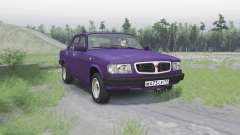 GAZ 3110 Volga for Spin Tires