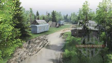 Trigorskoe forestry for Spin Tires