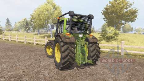 John Deere 7530 Premium forest for Farming Simulator 2013