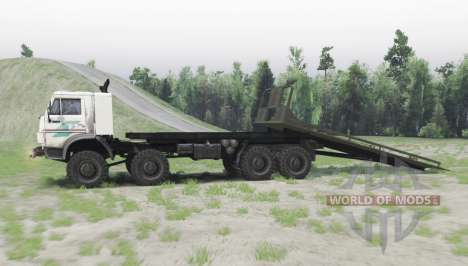 KamAZ 63501 Mustang for Spin Tires