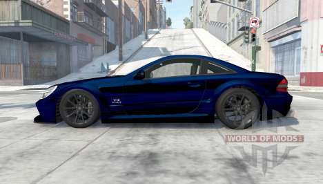 Mercedes-Benz SL 65 AMG Black Series (R230) 2008 for BeamNG Drive