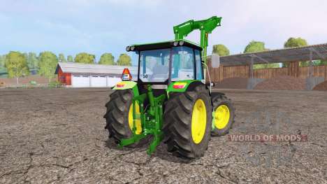 John Deere 6110 RC front loader for Farming Simulator 2015
