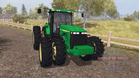 John Deere 8400 v3.0 for Farming Simulator 2013