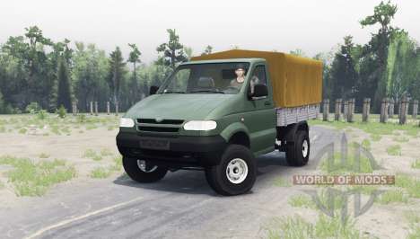 UAZ 2365 for Spin Tires