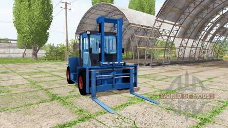 Clark C80D blue for Farming Simulator 2017