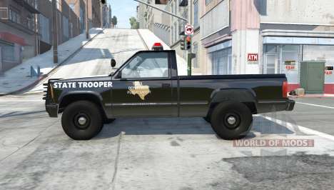 Gavril D-Series texas highway patrol for BeamNG Drive