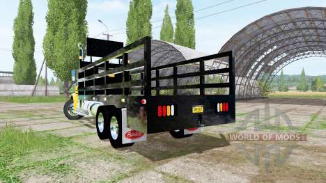 Peterbilt 388 stake bed v1.1 for Farming Simulator 2017