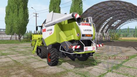 CLAAS Lexion 580 TerraTrac for Farming Simulator 2017
