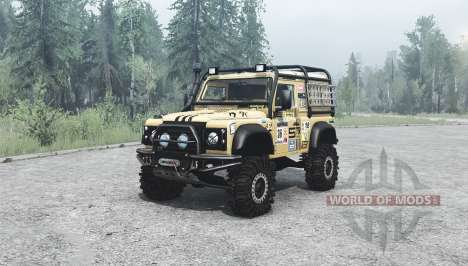 Land Rover Defender 90 off-road for Spintires MudRunner