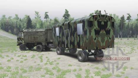 IFA W50 L army for Spin Tires