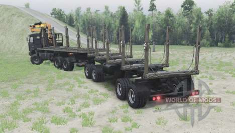 KAMAZ 65111 for Spin Tires