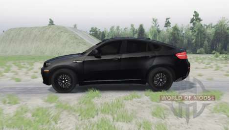 BMW X6 M for Spin Tires
