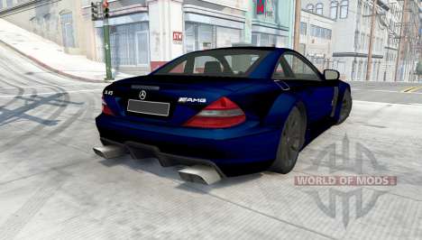 Mercedes-Benz SL 65 AMG Black Series (R230) 2008 for BeamNG Drive