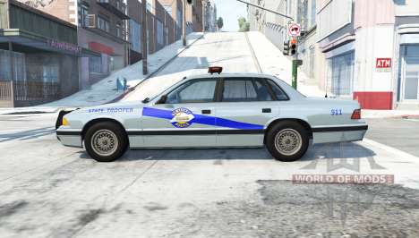 Gavril Grand Marshall kentucky state police v4.0 for BeamNG Drive