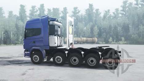Scania R730 10x10 for Spintires MudRunner