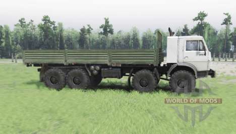 KamAZ 6350 Mustang for Spin Tires