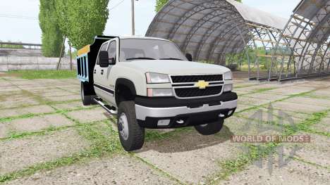 Chevrolet Silverado 2500 HD Crew Cab dump v2.0 for Farming Simulator 2017