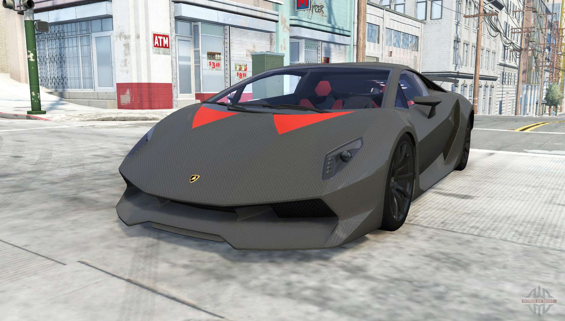 Lamborghini Sesto Elemento 2019 for BeamNG Drive 