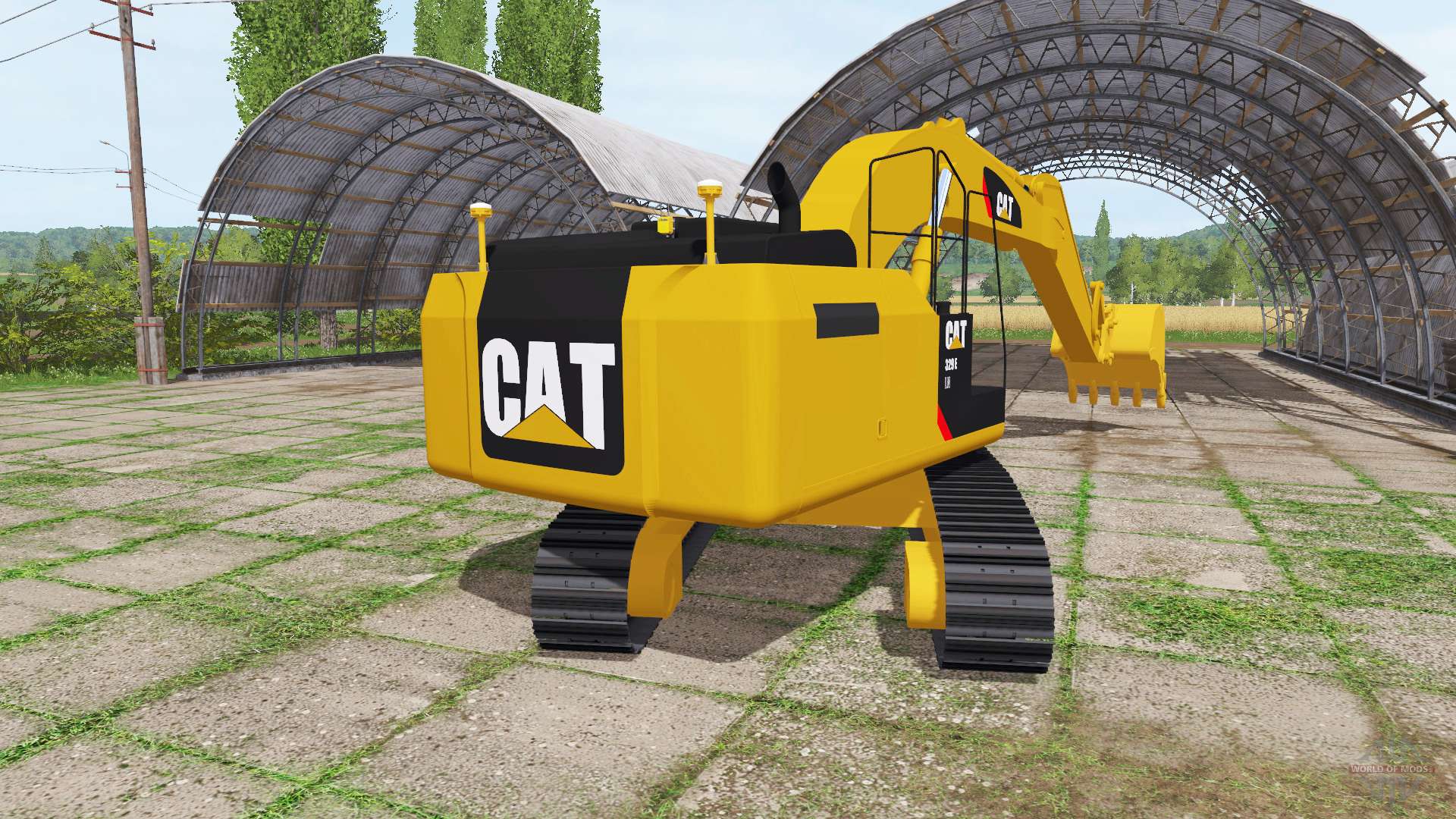 Caterpillar 329e V11 For Farming Simulator 2017