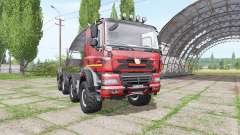 Tatra Phoenix T158 8x8-6 hooklift camo for Farming Simulator 2017