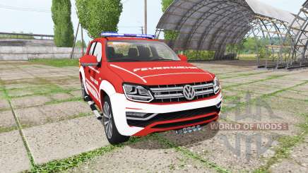 Volkswagen Amarok Double Cab feuerwehr for Farming Simulator 2017
