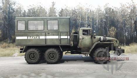 Ural 4320-10 for Spintires MudRunner