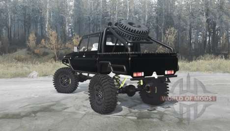 Toyota Land Cruiser 70 Double Cab (J79) for Spintires MudRunner