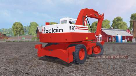 Poclain 90B for Farming Simulator 2015