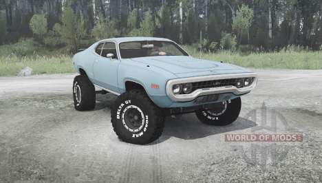 Plymouth GTX 1971 (GR2-RS23) off-road for Spintires MudRunner