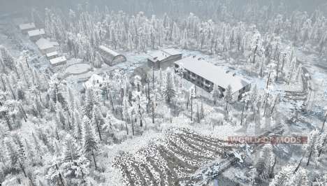 Forest game 3 - Winter season for Spintires MudRunner
