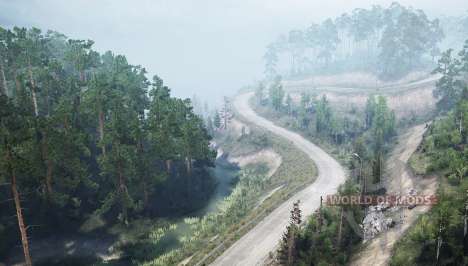Mezhyhirya - Down by the river for Spintires MudRunner