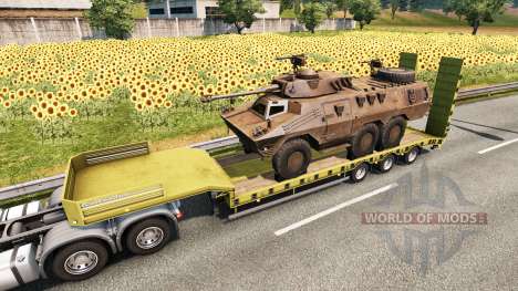 Military cargo pack v2.2.1 for Euro Truck Simulator 2