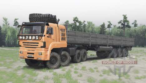 KAMAZ 65228 for Spin Tires