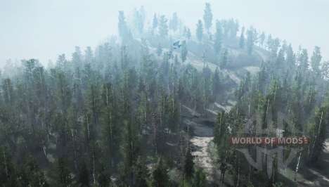 Tri mountain for Spintires MudRunner