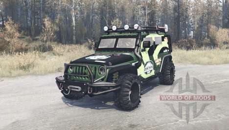 Jeep Wrangler (JK) diesel for Spintires MudRunner