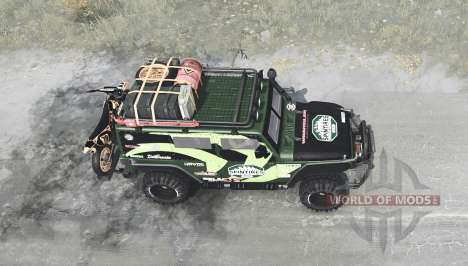 Jeep Wrangler (JK) diesel for Spintires MudRunner