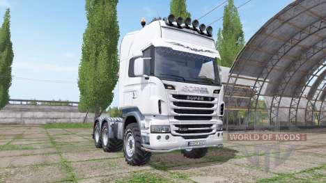 Scania R730 v1.0.2 for Farming Simulator 2017