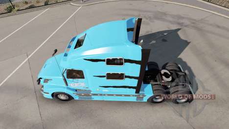 Skin TFX International for the truck Volvo VNL 7 for American Truck Simulator