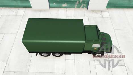 Mercedes-Benz Zetros 2733 A chinese army for BeamNG Drive