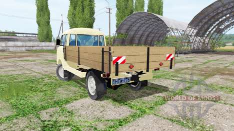 Barkas B1000 pritschenwagen for Farming Simulator 2017