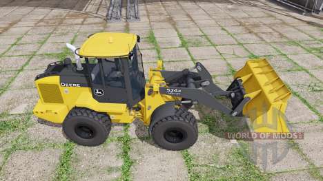 John Deere 524K v3.0 for Farming Simulator 2017