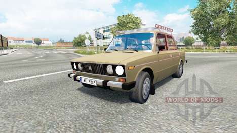 Russian traffic pack v1.7.1 for Euro Truck Simulator 2