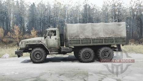Ural 4320-10 for Spintires MudRunner