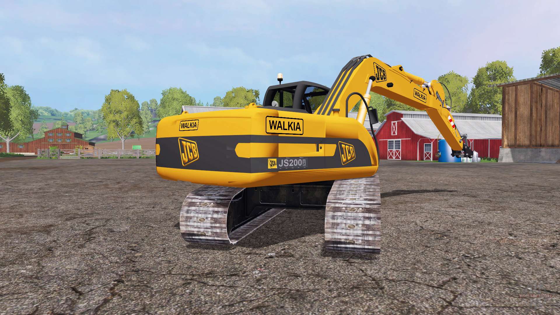 Jcb Js200 For Farming Simulator 2015
